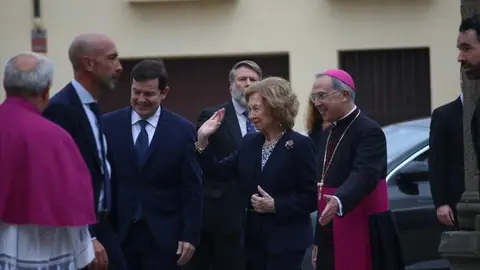 La Reina Doña Sofía en Zamora _31