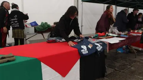 mercado de productos de Palestina en Zamora