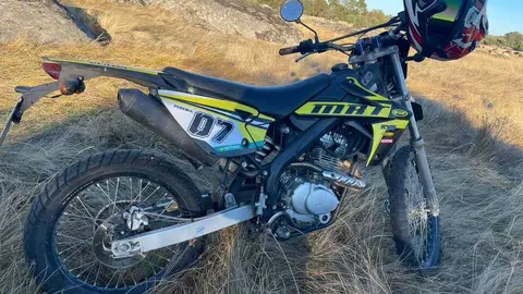 moto robada en Zamora. IMAGEN CEDIDA (2)