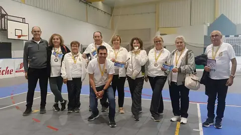 Foto de familia de la delegación de Zamora. Imagen Nuria Rodríguez