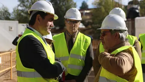 Quiñones visita obras de viviendas en Zamora