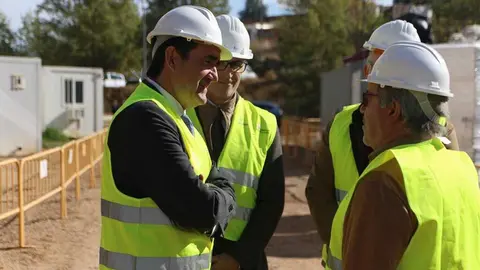 Quiñones visita las obras de viviendas en Zamora