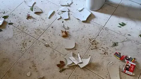 Actos Vandálicos mota