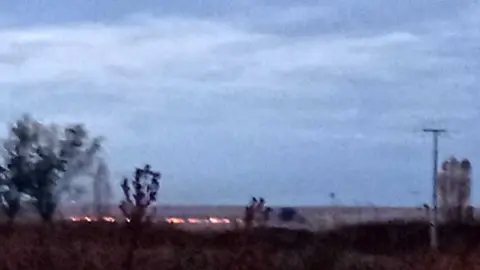 Villalpando fuego en la lomba