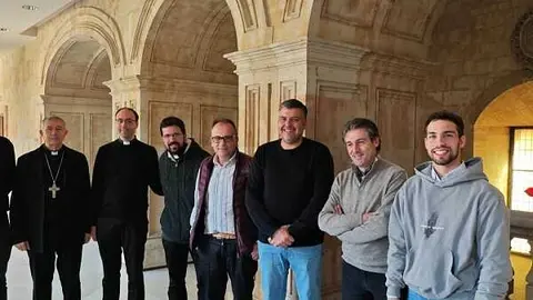 Luis Salvador representa a la Diócesis de Zamora en el encuentro regional de Pastoral Juvenil