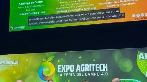 Presentación de Extensión Agraria Digital en Expo Agritech 4.0