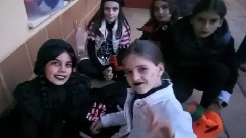 Disfrazados de Halloween.2