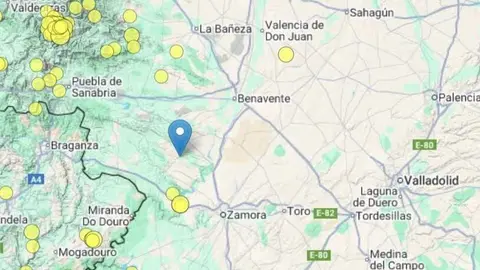 Seismo leve en Requejo 