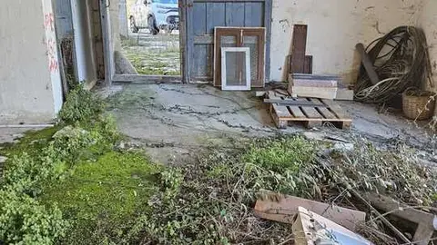 Aspecto de la fábrica antes de la reforma