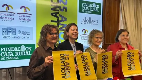 presentación actuación grupo Alollano 