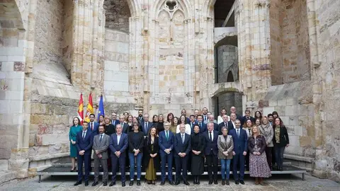 Foto de Familia asistentes al CICAPE en Zamora