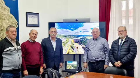 Firma de Actas Frontera España y Portugal