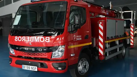 Nuevos vehículos servicio provincial de bomberos de Zamora _2