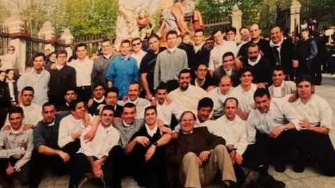 Foto de los hermanos del paso, que aparece en el documental