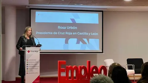 Rosa Urbón, presidenta de Cruz Roja Castilla y León
