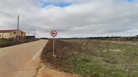 Camino en Granja de Moreurela
