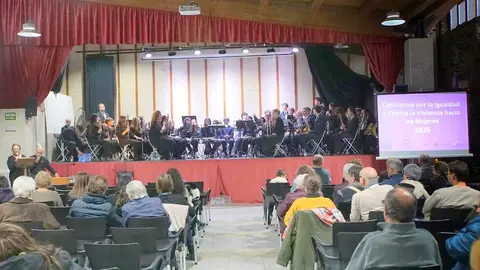 Uno de los momentos del concierto