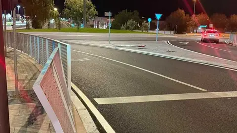 desperfectos en la Avenida Requejo 