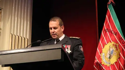 Crisanto Vicente, nuevo jefe de la Policía Muncipal. Foto Marcos Vicente