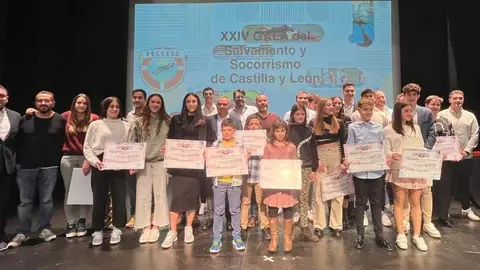 2025-11-12 IMAGEN 2 Reconocimientos Gala XXIV de Salvamento y Socorrismo de CyL