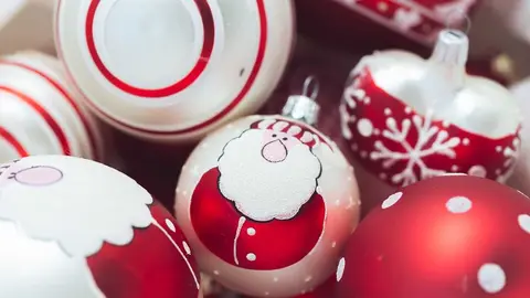 Adorno de navidad archivo