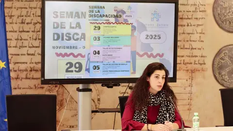 Presentación Benavente Semana de la Discapacidad