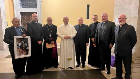 La Diócesis de Zamora participa en Roma en la audiencia general y posterior besamanos con Su Santidad el Papa León XIV