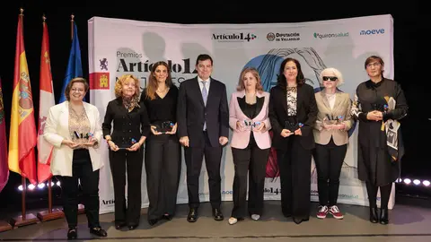 Foto de Familia Premios Artículo 14 'Mujeres Excelentes Castilla y León