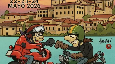 Cartel I Concentración motera Zamora