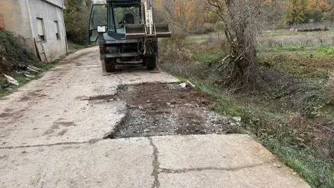 Intervención en vía pública Mellanes