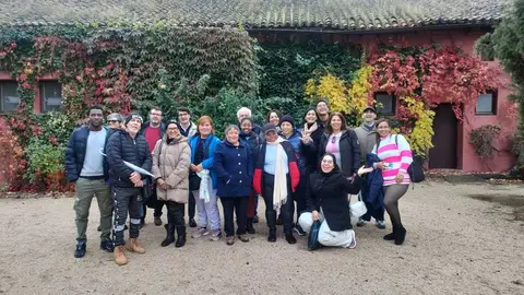 Alumnos del Programa de cocina Cáritas Diocesana de Zamora visitan la Finca Maradela