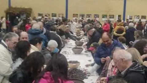 Magosto tradicional y feria de la miel Trabazos _14