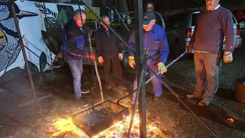 Magosto tradicional y feria de la miel Trabazos _17