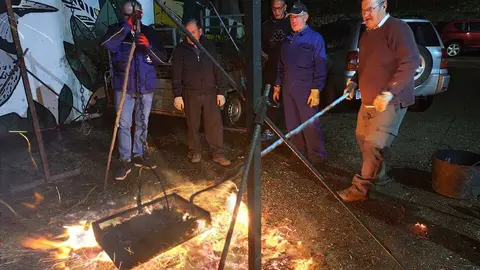 Magosto tradicional y feria de la miel Trabazos _20