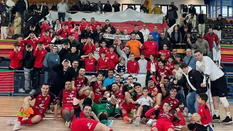 River Zamora FS victoria ante el Salamanca FS en el Ángel Nieto