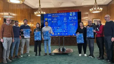 presentación Circuito Provincial de padel 