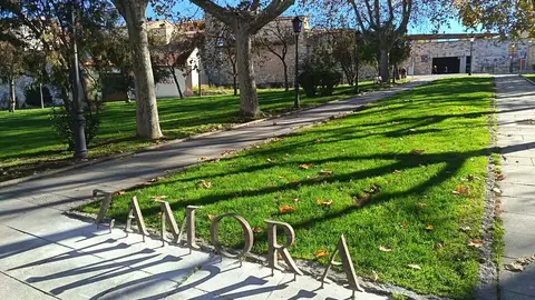 Letras de Zamora en San Martín