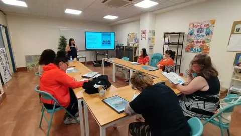 Talleres en Fundación Intras