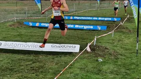 Juan Jose Buena en un momento de la prueba, atapuerca 24