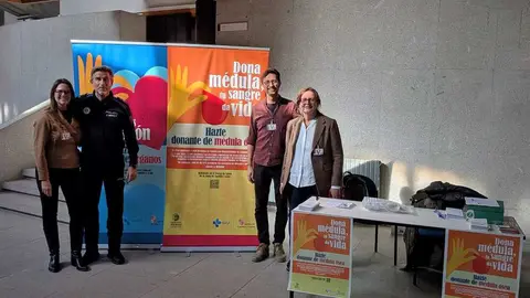 jornada de concienciación para promover la donación de médula ósea