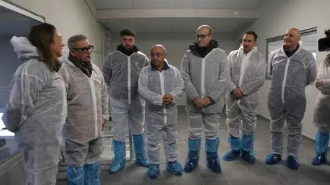  María González Corral visita Vicente Pastor 