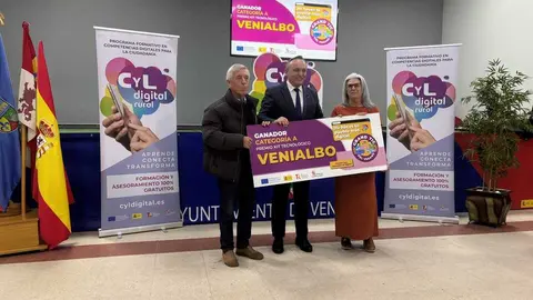 Entrega de premios del Grand TIC en Venialbo