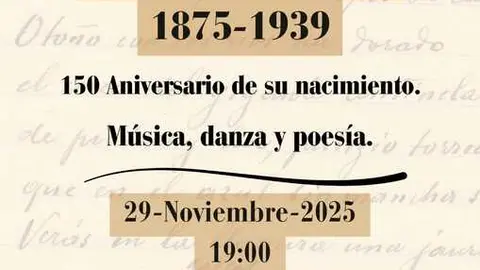 Cartel Aniversario Machado