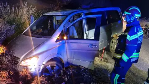 Accidente en Pobladura del Valle