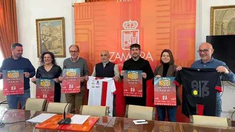 presentación Master Castilla y León de Pádel Zamora 