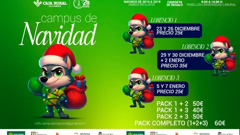 Cartel Campus Navidad
