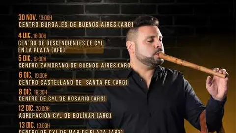 Gira Argentina Luis Antonio Pedraza