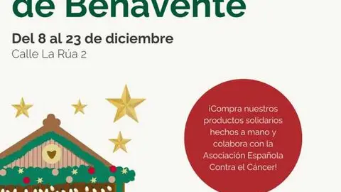 Mercadillo Navideño Benavente AECC