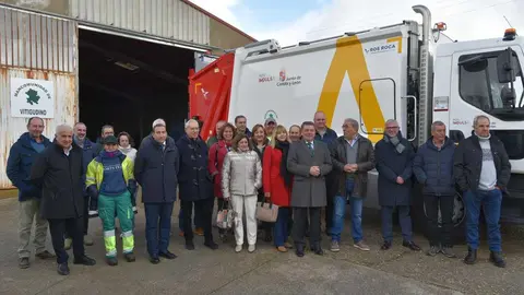 Entrega y puesta en funcionamiento camión Vitigudino