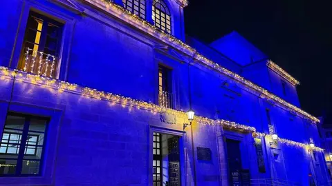 La Diputación de Zamora se ilumina 
